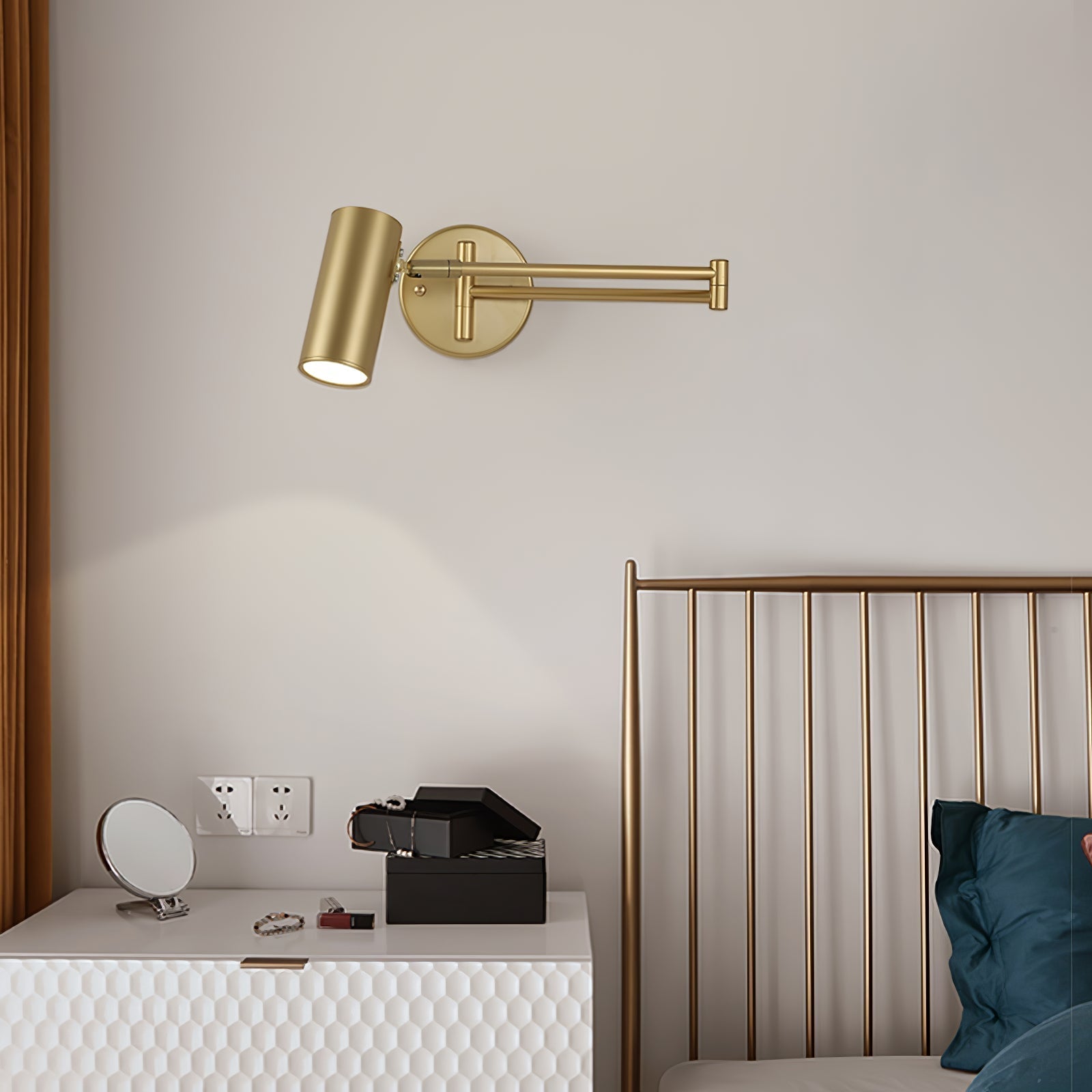Minimalist Adjustable Arm LED Wall Light