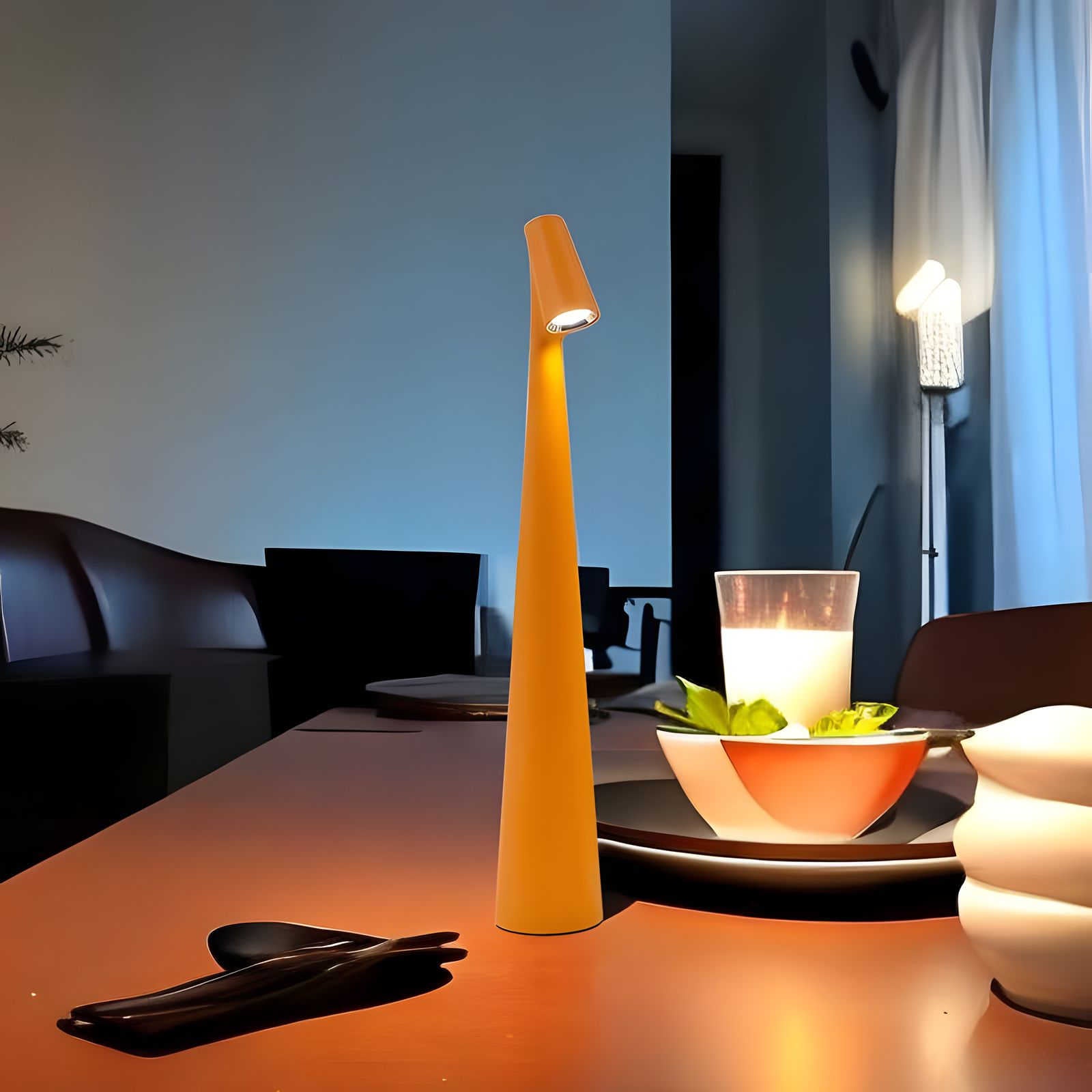 Minimalist LED Rechargeable Table Lamp