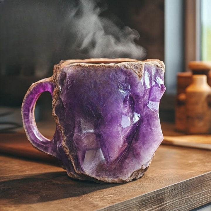 Insulating and Microwaveable Textured Coffee Mug