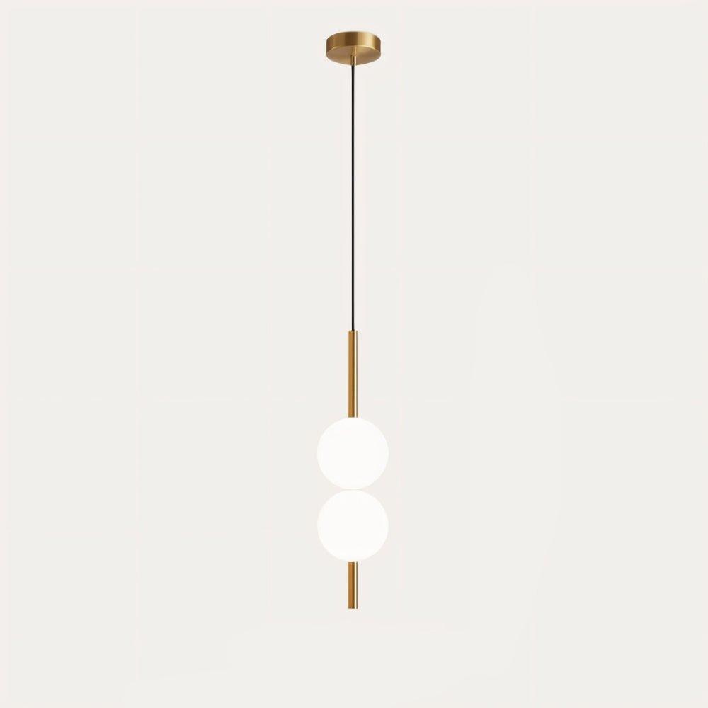 Minimalist Contemporary Vertical Globe Pendant Lamp