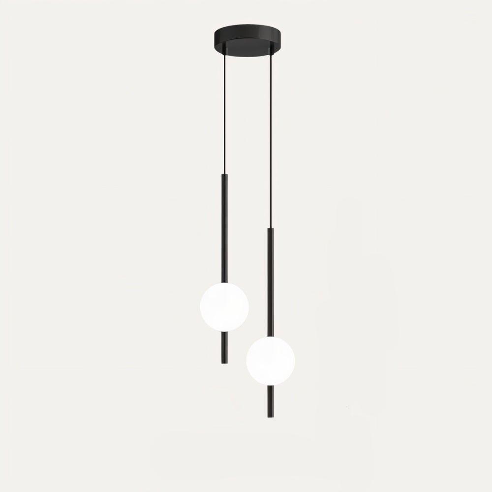 Minimalist Contemporary Vertical Globe Pendant Lamp