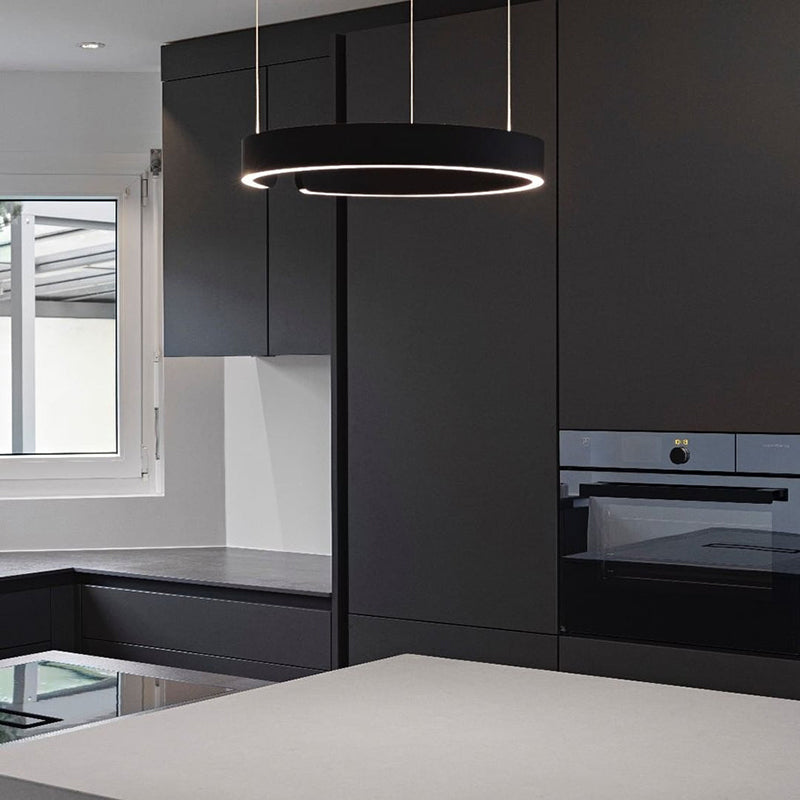 Modern LED Ring Pendant Light