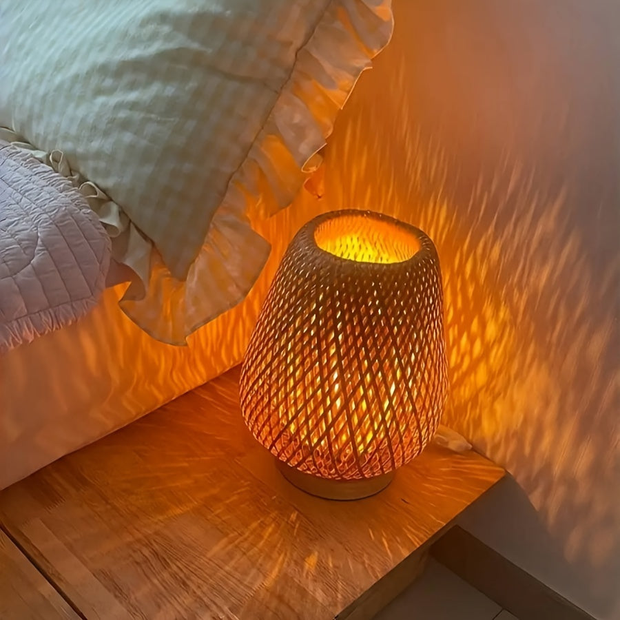 Boho Style LED Bedside Lamp