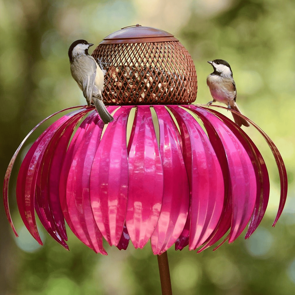 Cone Flower Bird Feeder