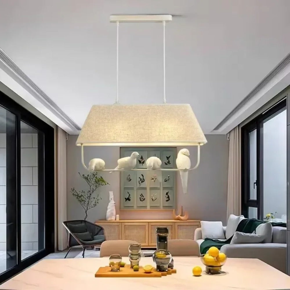 Creative Bird Pendant Light for Living Room and Dining Room