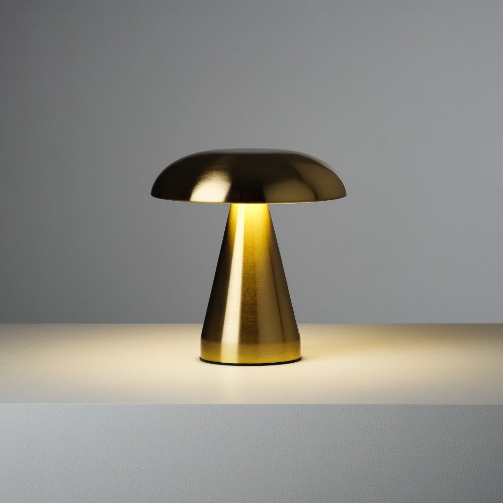 Transitional Style Modern Cordless Mushroom Lamp