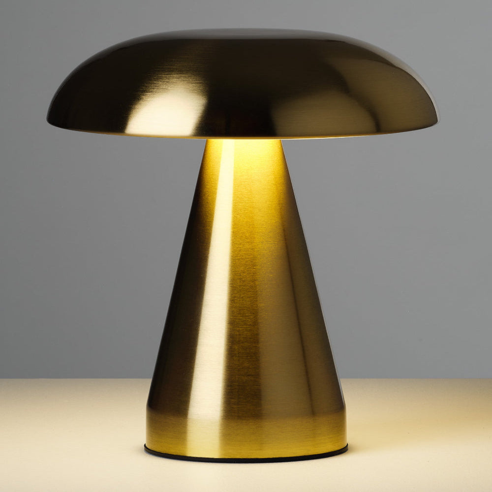Transitional Style Modern Cordless Mushroom Lamp