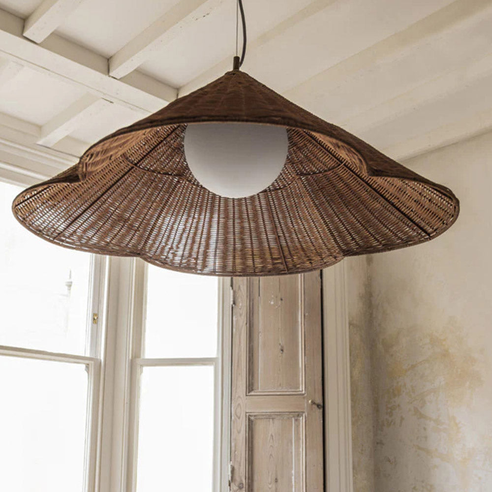 Oversized Boho Style Pendant Light