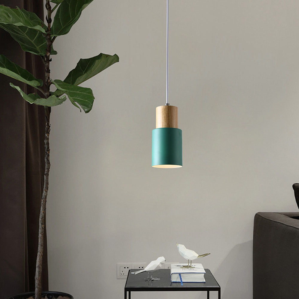 Minimalist Cylinder LED Pendant Light