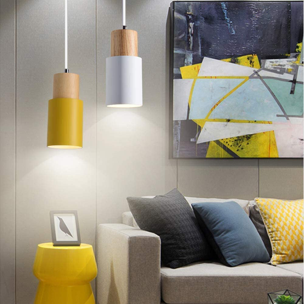Minimalist Cylinder LED Pendant Light