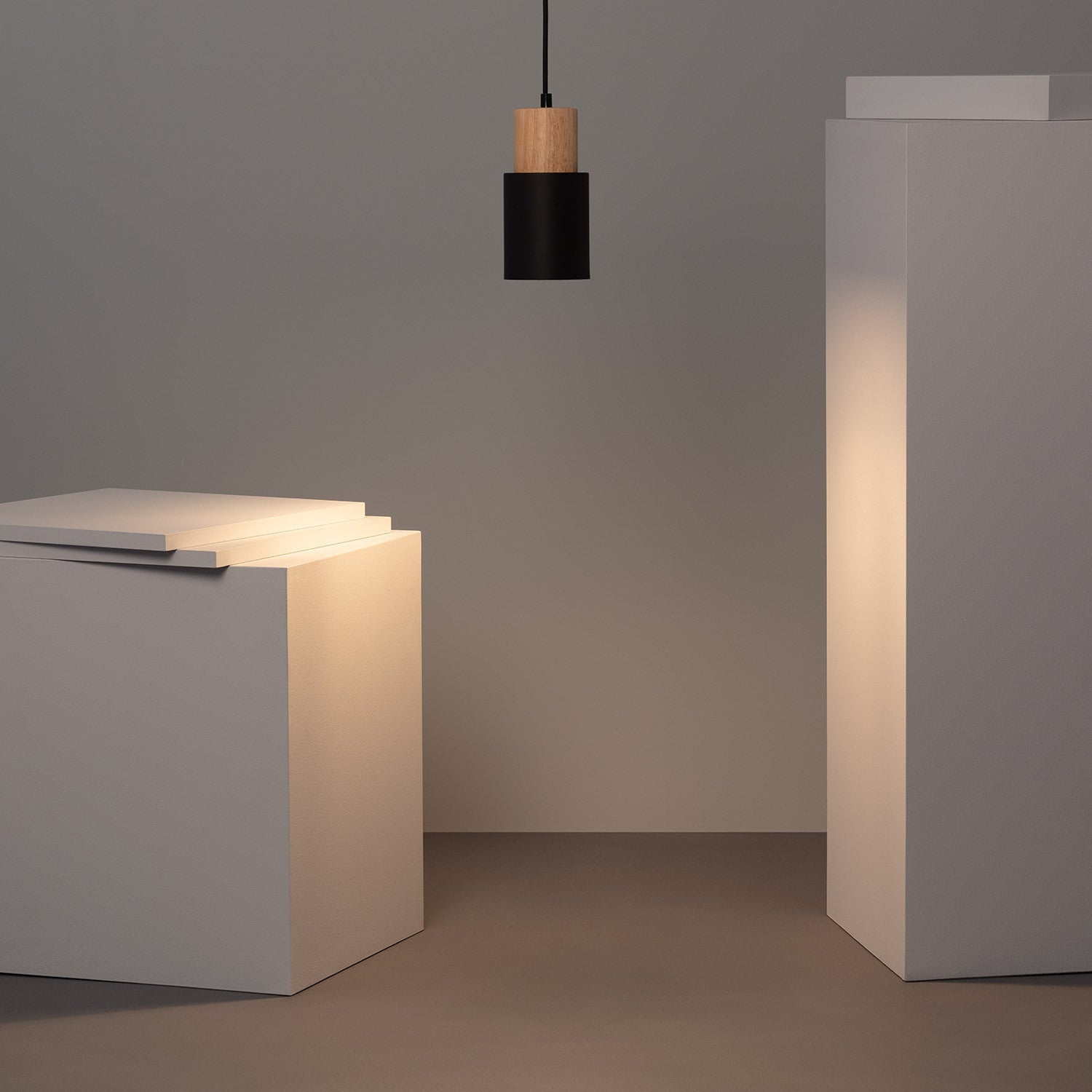 Minimalist Cylinder LED Pendant Light