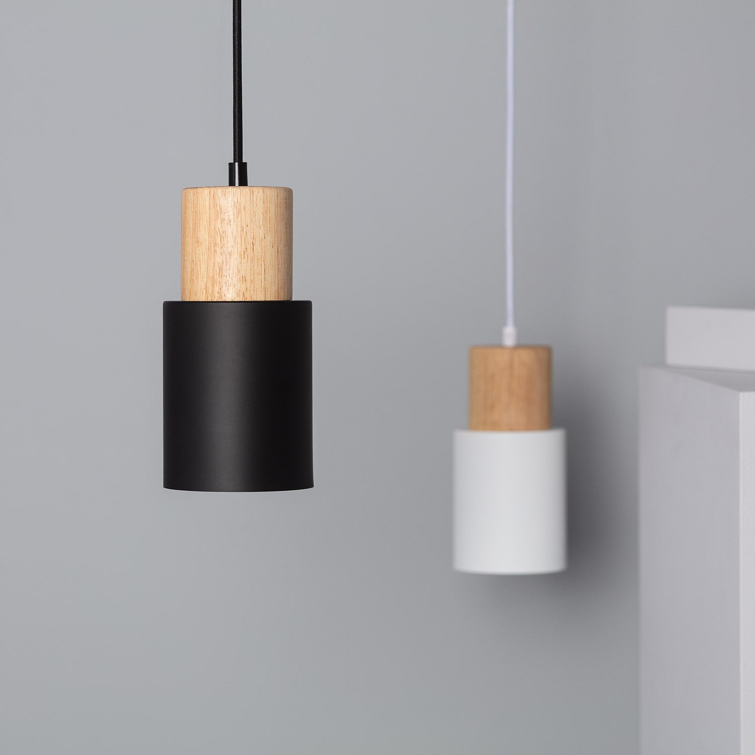Minimalist Cylinder LED Pendant Light