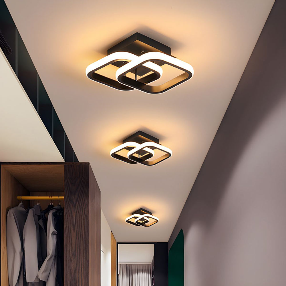 Modern Geometric LED Ceiling Light