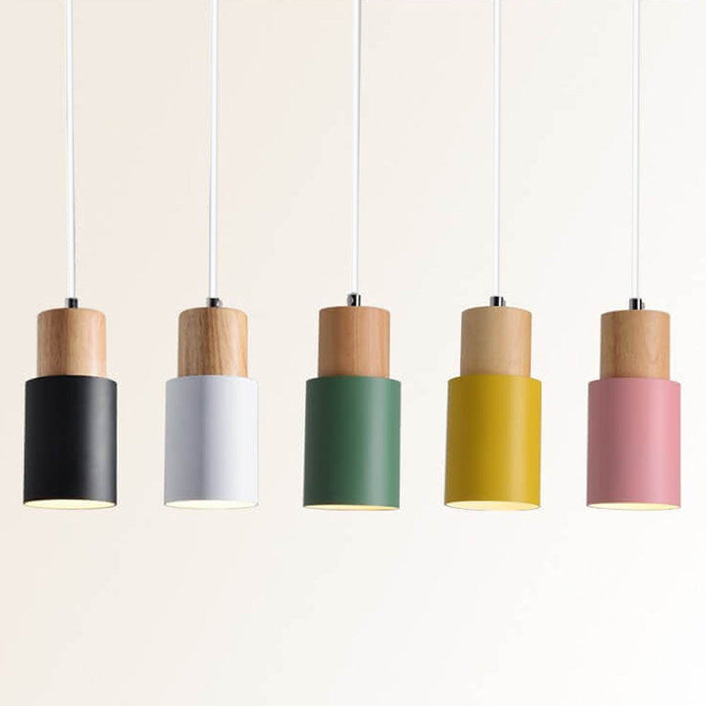 Minimalist Cylinder LED Pendant Light
