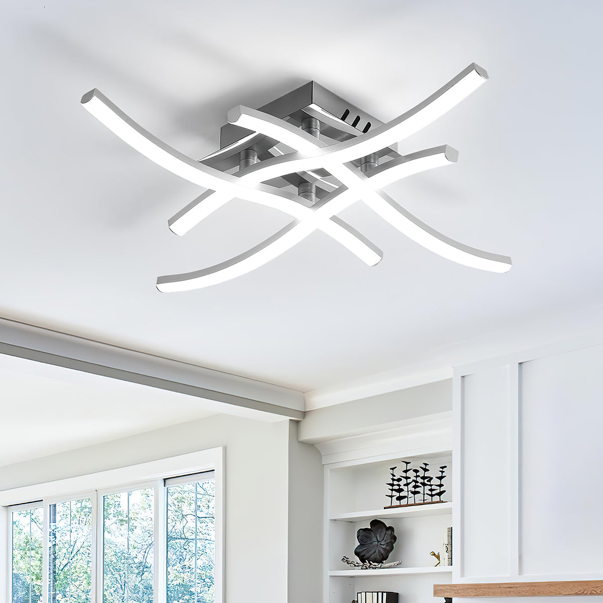 Modern Flush Mount LED Ceiling Light