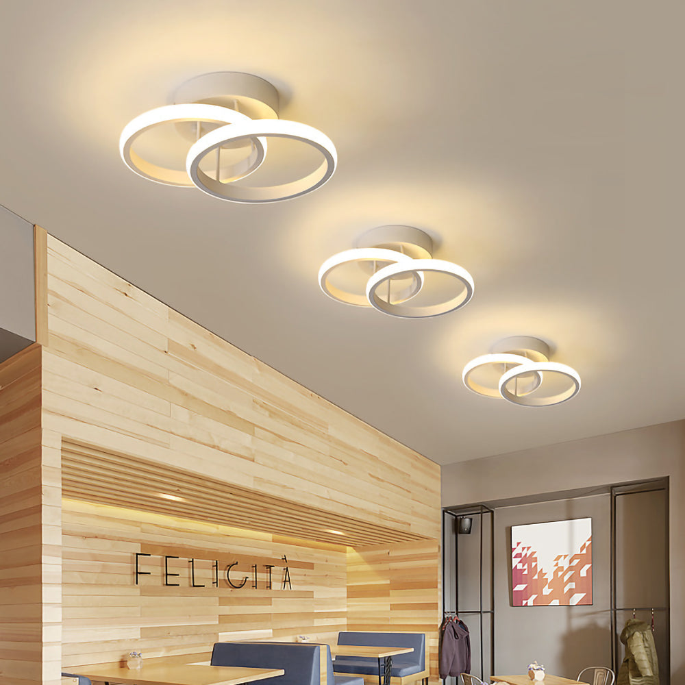 Modern Geometric LED Ceiling Light