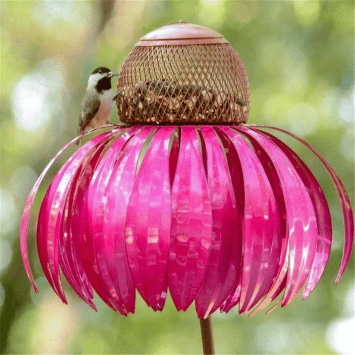 Cone Flower Bird Feeder