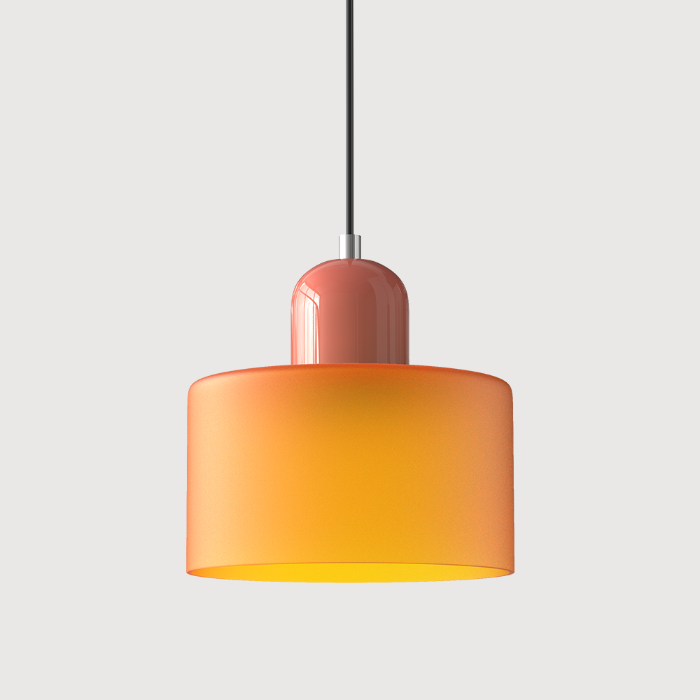 Nordic Style Cylindrical Pendant Light