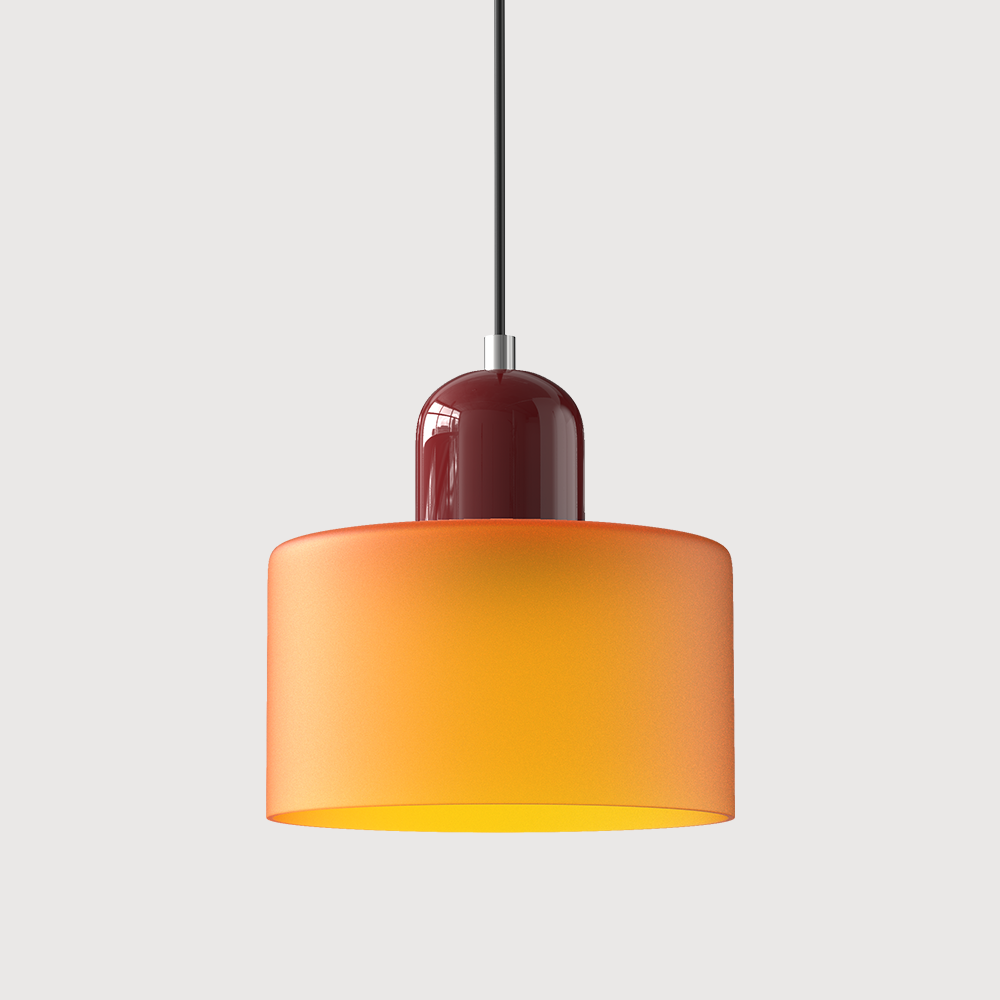 Nordic Style Cylindrical Pendant Light