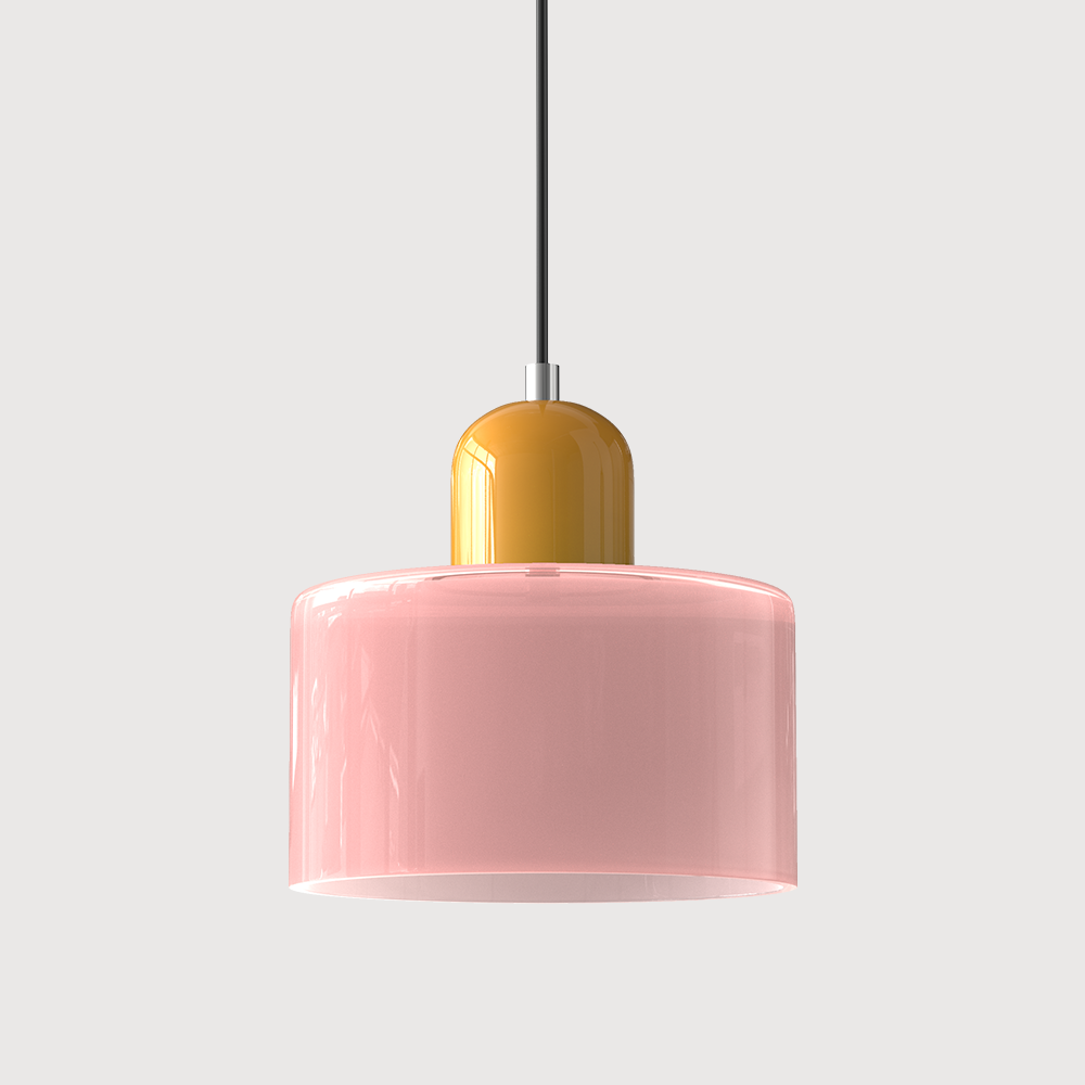 Nordic Style Cylindrical Pendant Light