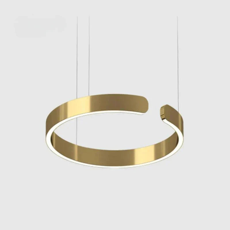 Modern LED Ring Pendant Light