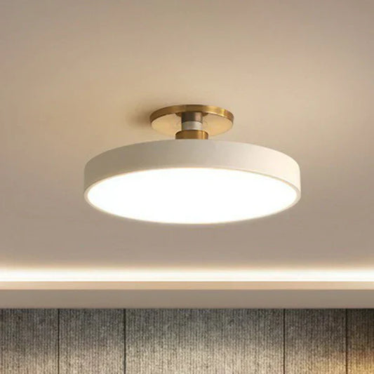 Minimalist Flush Mount Round Ceiling Lamp
