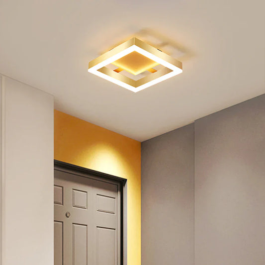 Modern LED Ceiling Light for Hallway and Bedroom
