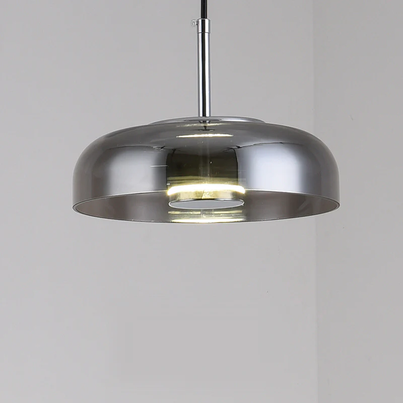 Modern Bowl-Shaped Shade Pendant Light Fixture