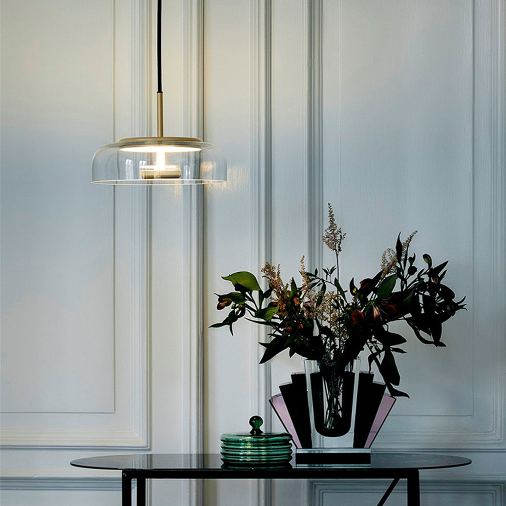 Modern Bowl-Shaped Shade Pendant Light Fixture