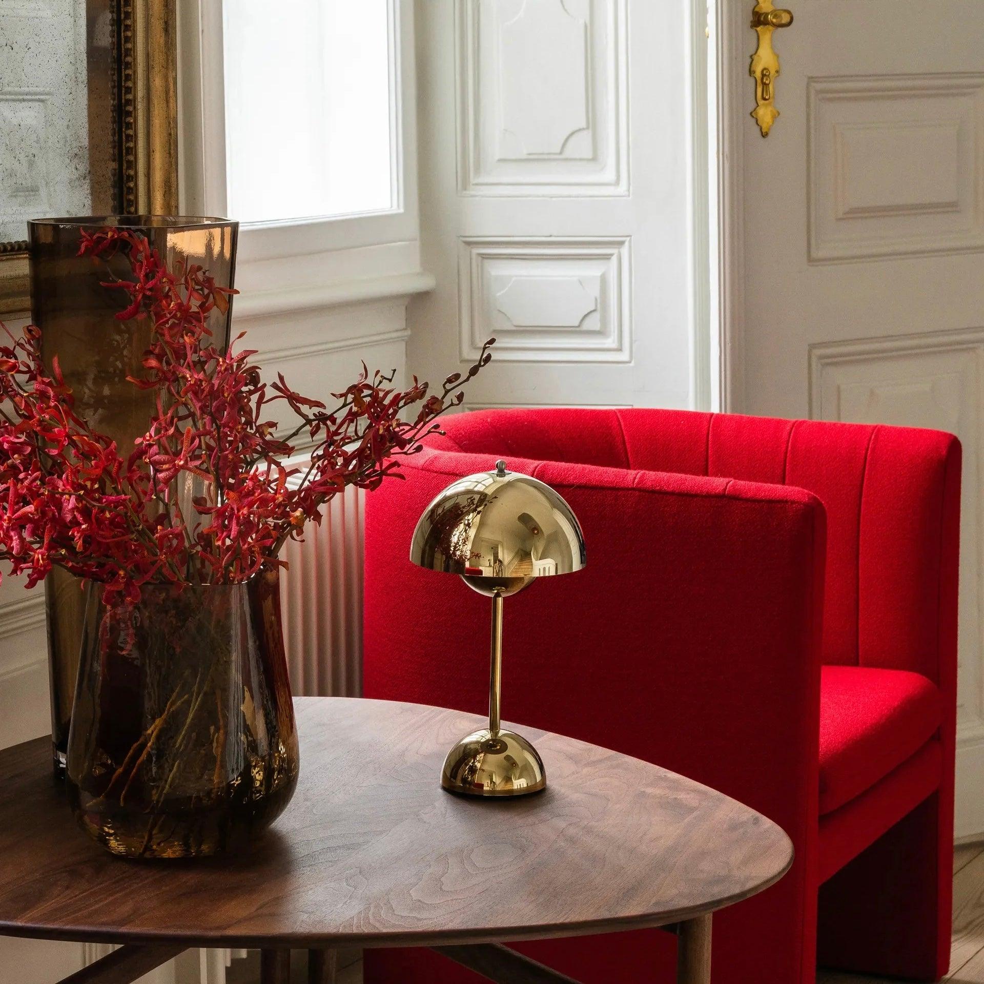 Minimalist Rechargeable Cordless Table Lamp with Touch Dimming