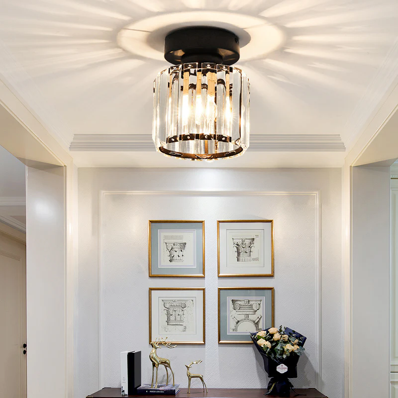 Contemporary Mini Ceiling Light for Hallway and Entryway