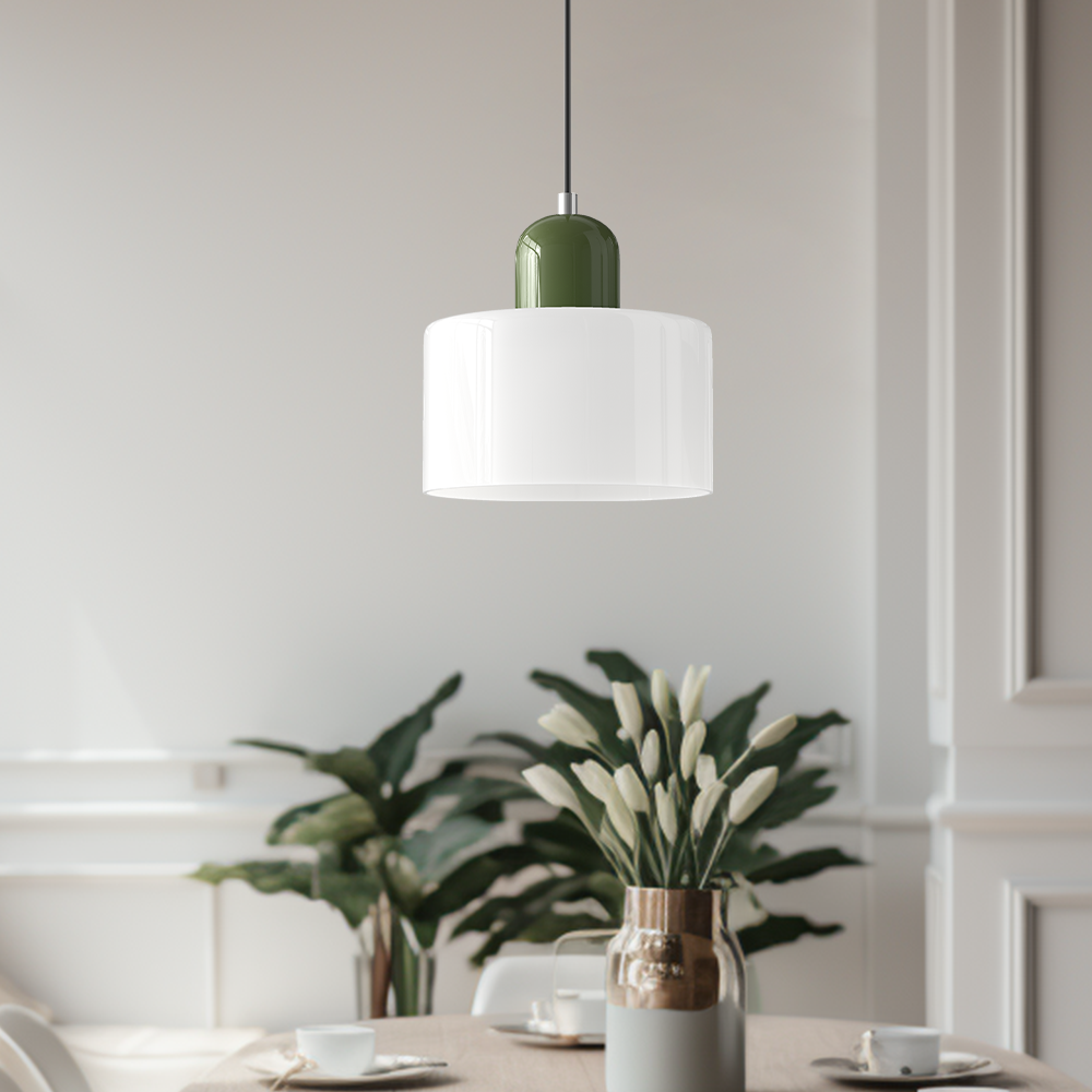 Nordic Style Cylindrical Pendant Light