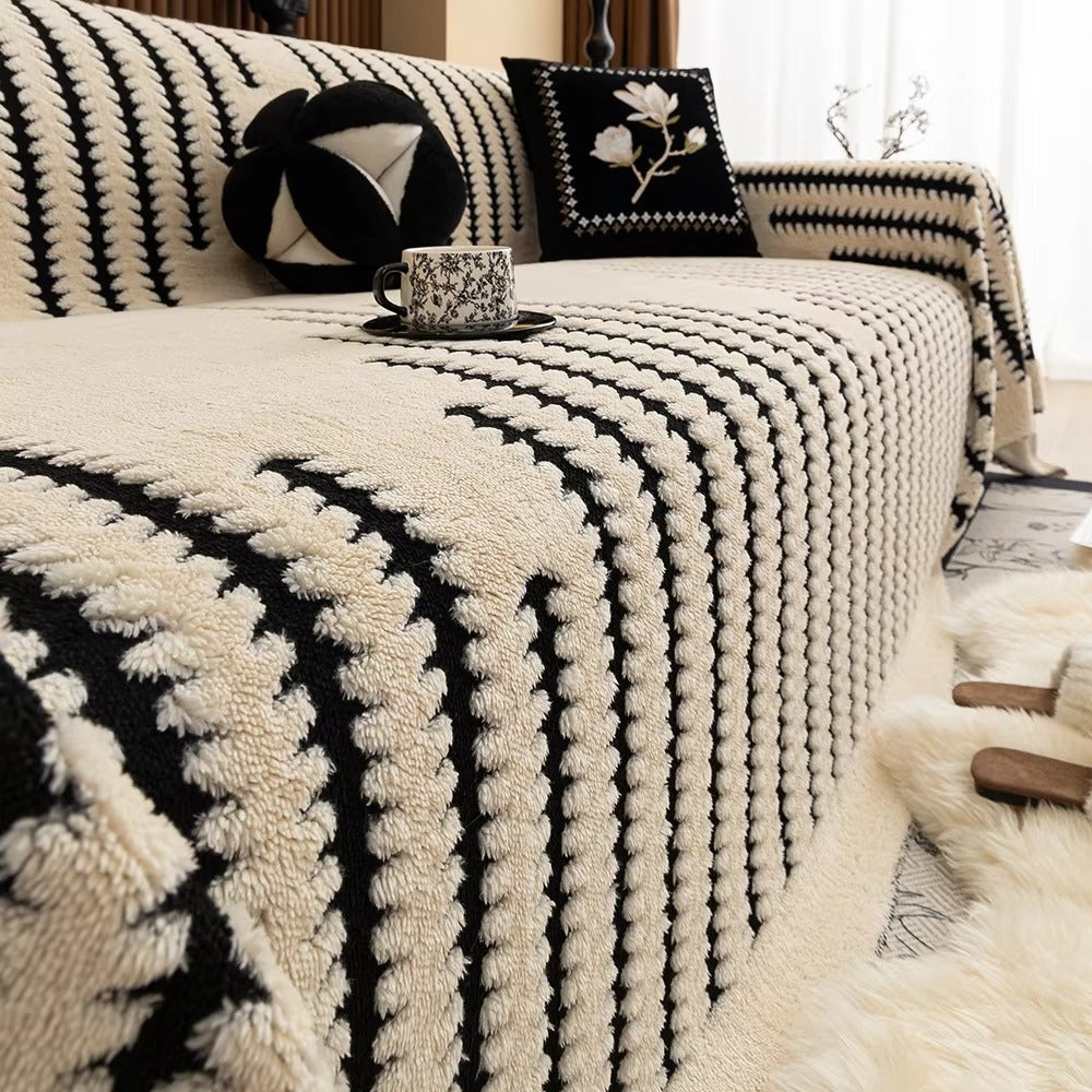 Decorative Knitted Throw Sofa Cover