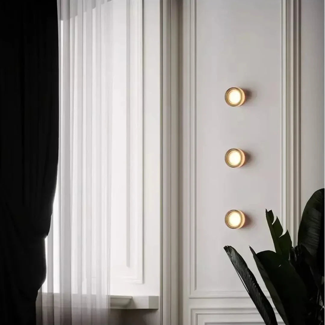 Scadinavian Minimalist Round LED Wall Light