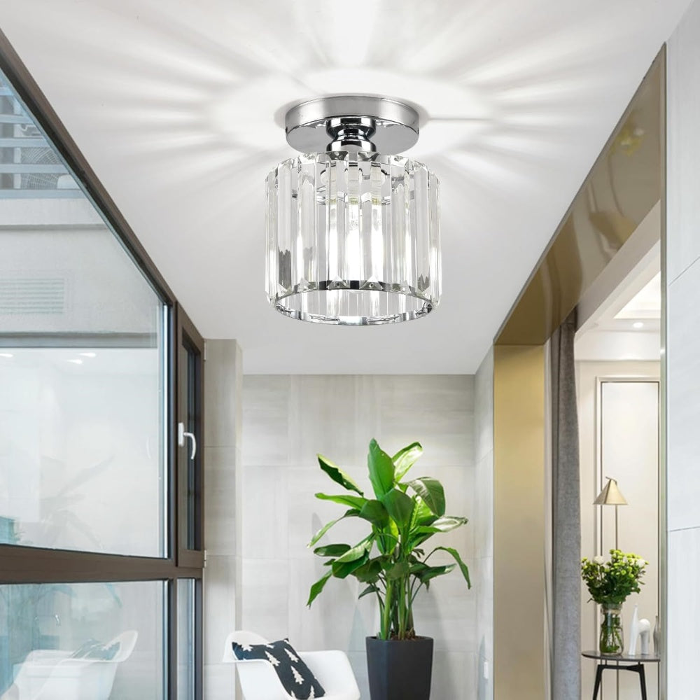 Contemporary Mini Ceiling Light for Hallway and Entryway