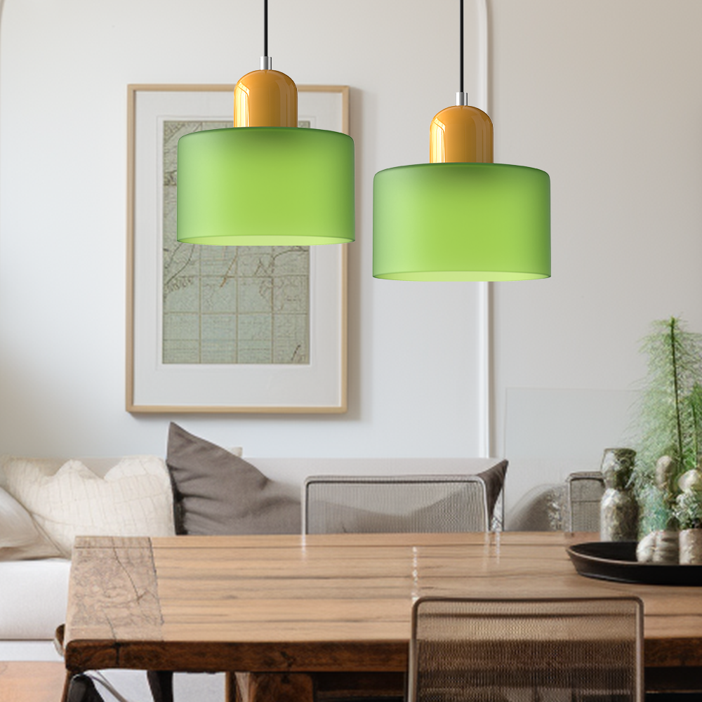 Nordic Style Cylindrical Pendant Light
