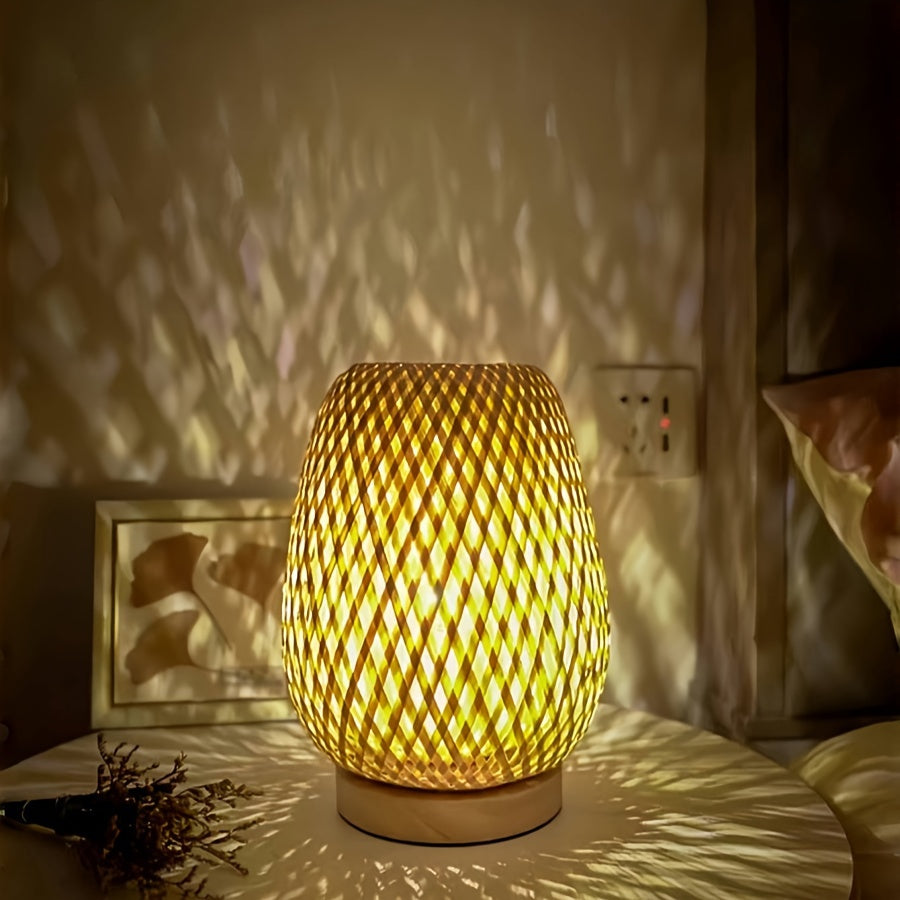 Boho Style LED Bedside Lamp