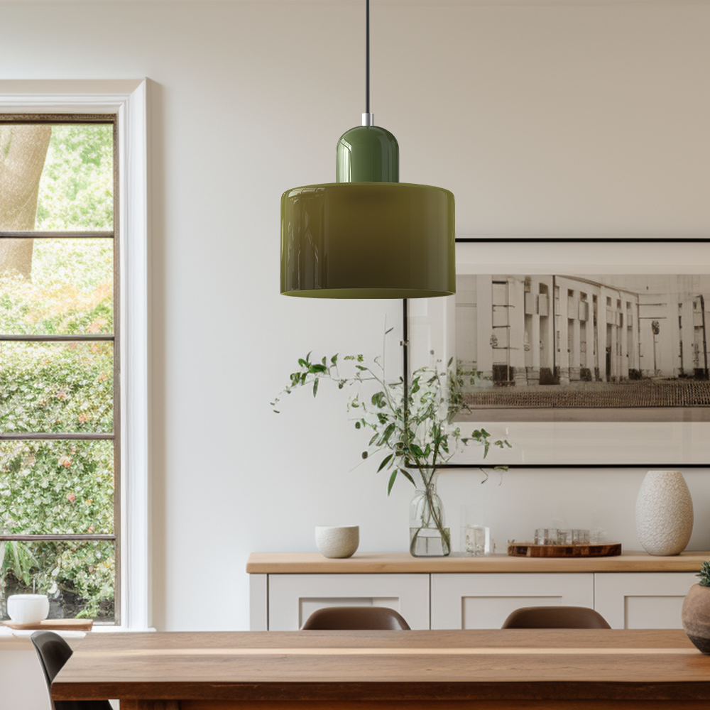 Nordic Style Cylindrical Pendant Light