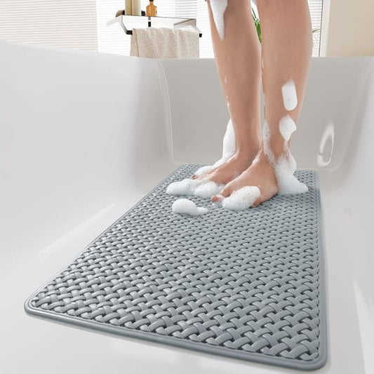 Anti-Slip Shower Mat With Suction Cups