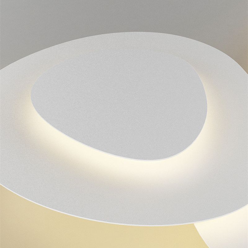 Contemporary Triangular LED Flush Mount Ceiling Light