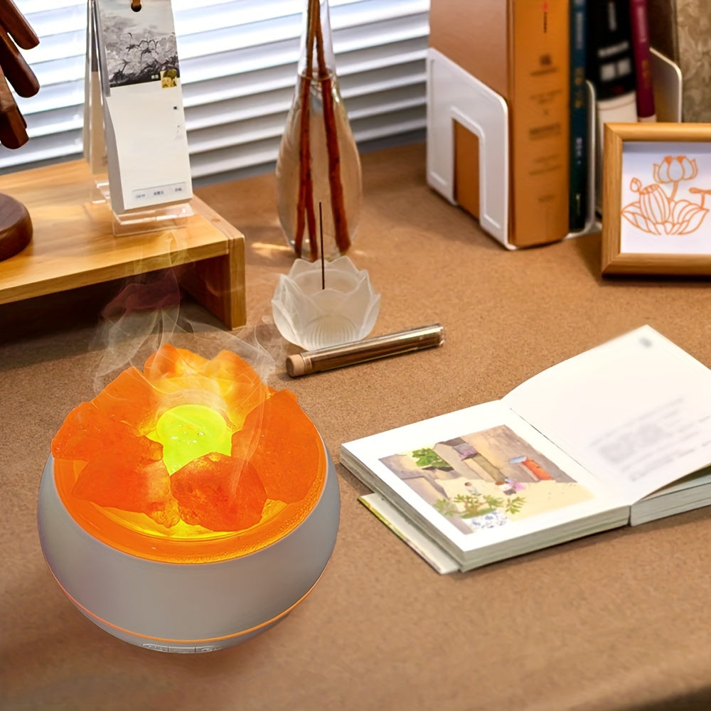 3-in-1 Essential Oil Salt Lamp Diffuser
