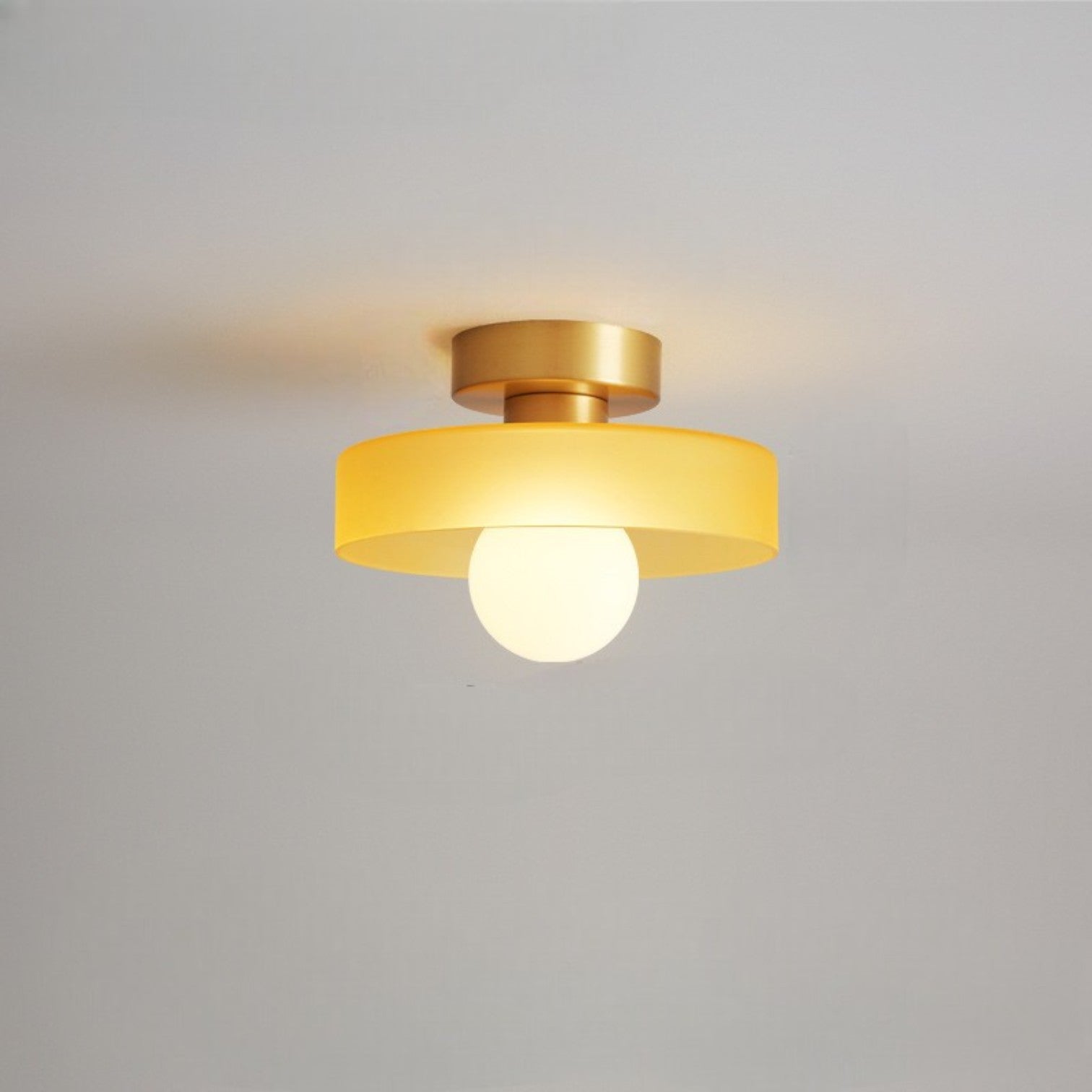 Traditional Minimalist Round Ceiling Light