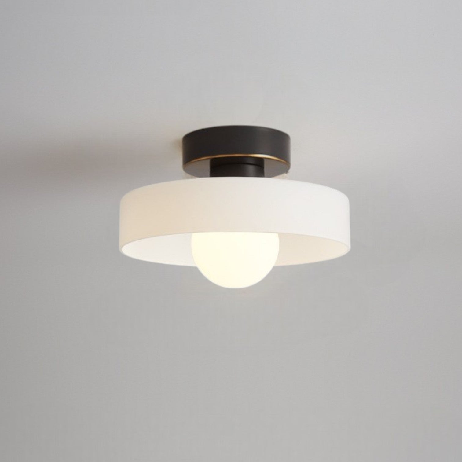 Traditional Minimalist Round Ceiling Light