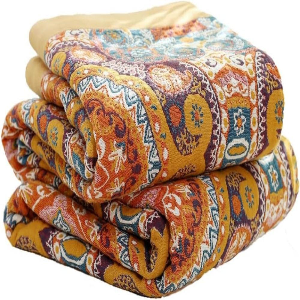 Decorative Boho Reversible Throw Blanket