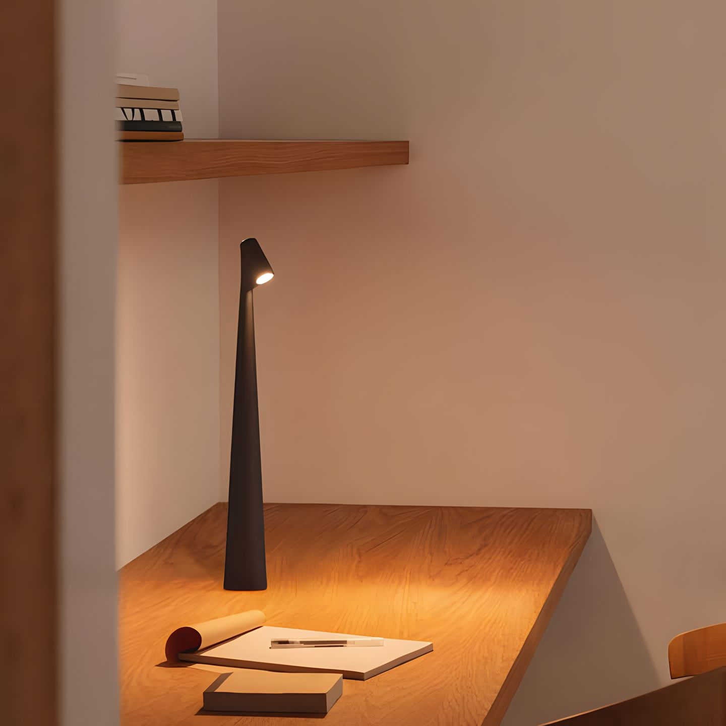 Minimalist LED Rechargeable Table Lamp