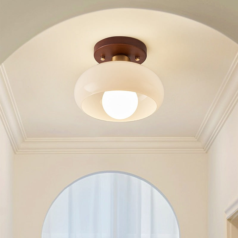 Contemporary Industrialist LED Ceiling Light