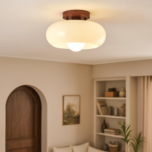 Contemporary Industrialist LED Ceiling Light
