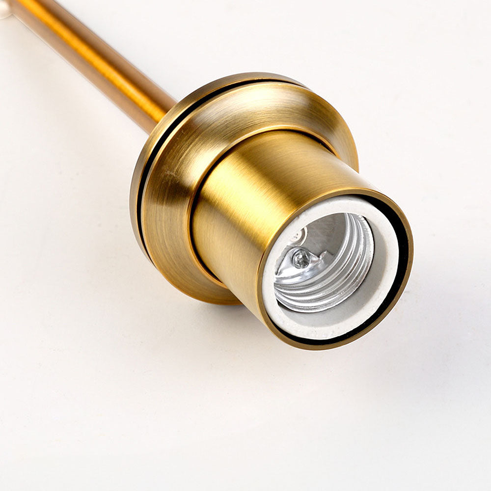 Modern Industrial Pendant Light with Geometric Shade