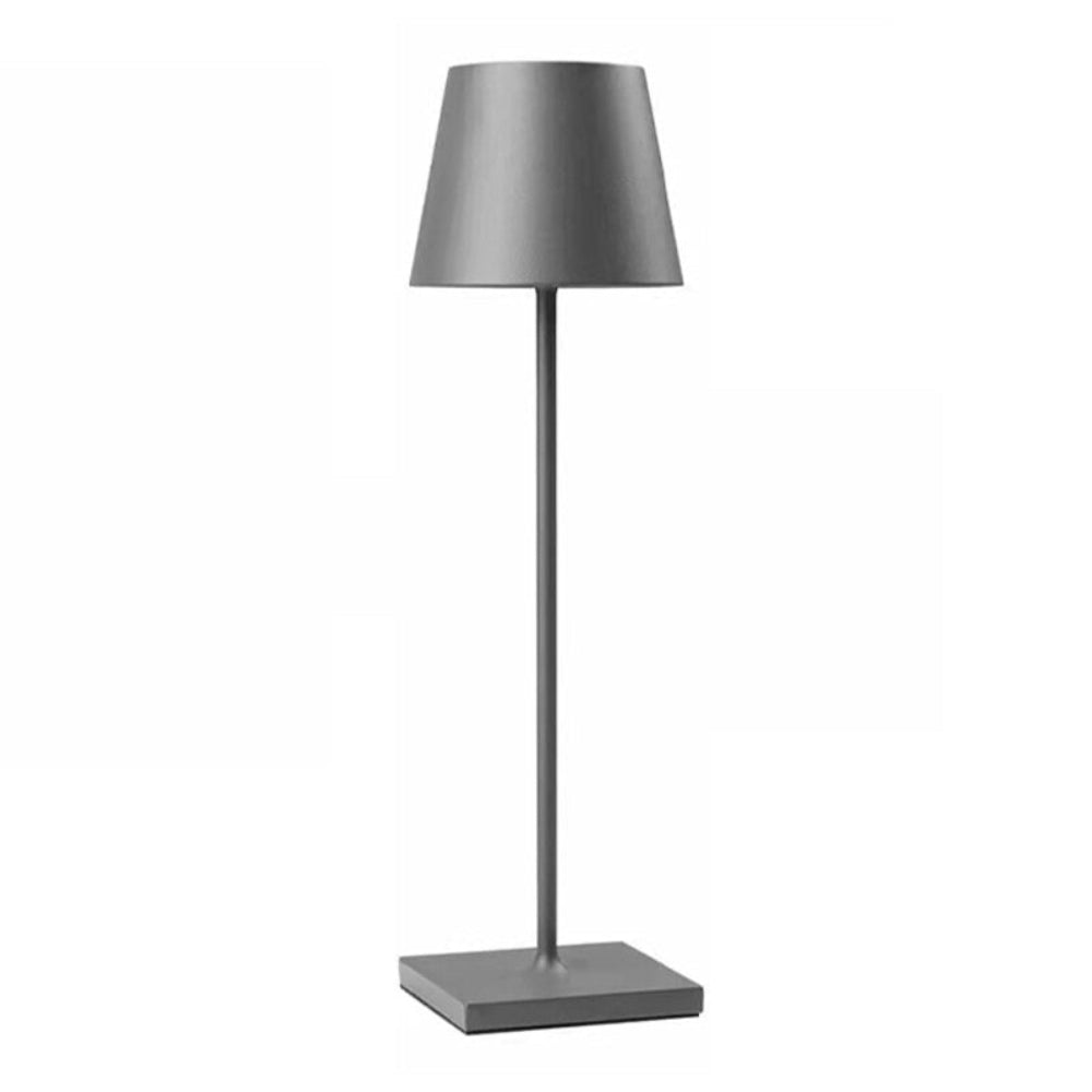 Minimalist Rechargeable Table Lamp with Touch Dimmer