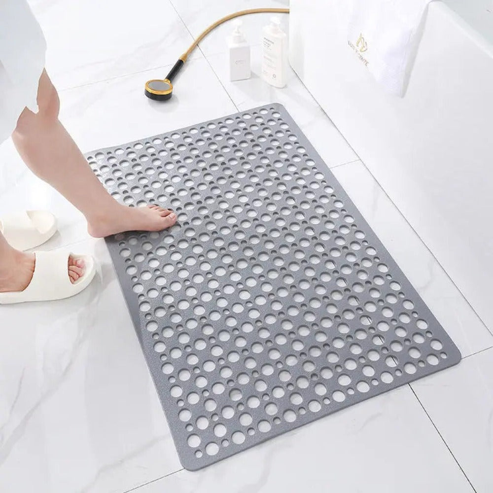 Non-Slip Water Draining Shower Mat